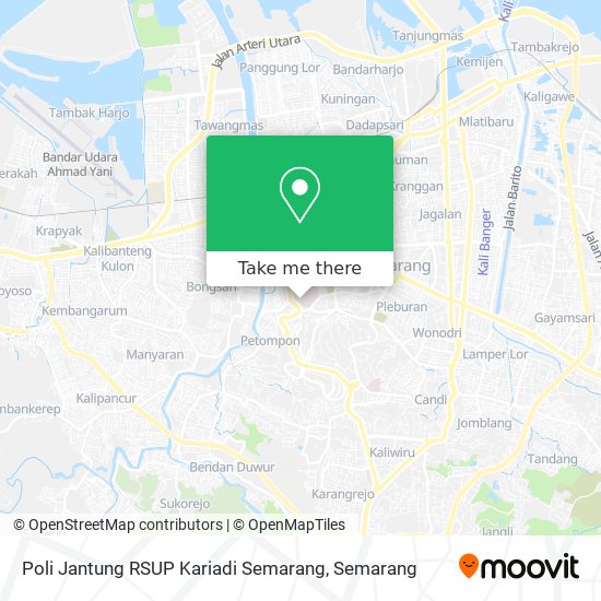 Poli Jantung RSUP Kariadi Semarang map