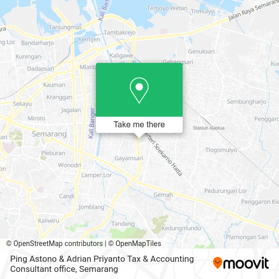 Ping Astono & Adrian Priyanto Tax & Accounting Consultant office map