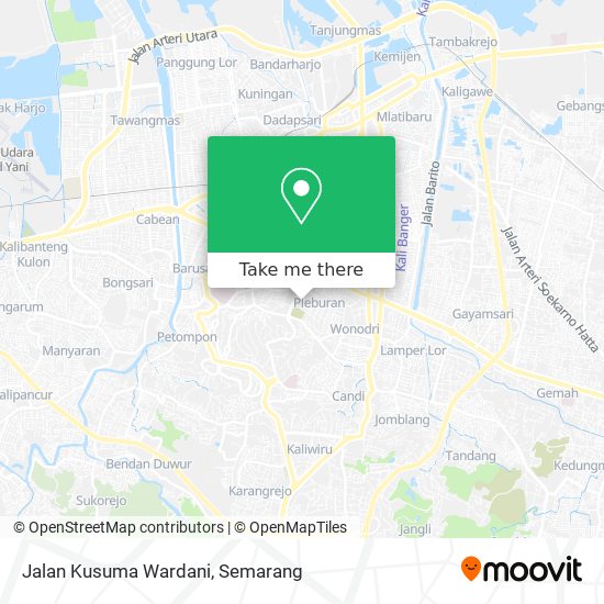 Jalan Kusuma Wardani map