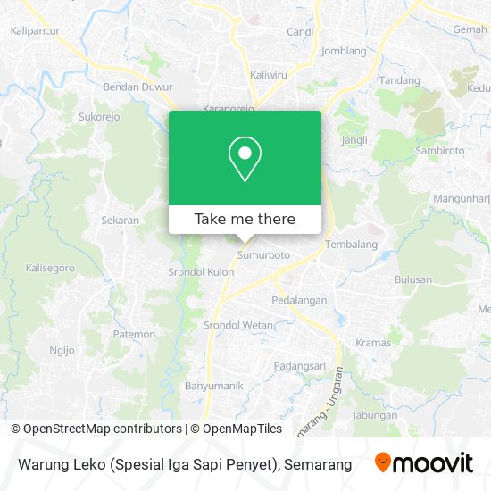 Warung Leko (Spesial Iga Sapi Penyet) map