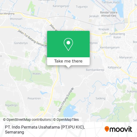 PT. Indo Permata Usahatama (PT.IPU KIC) map
