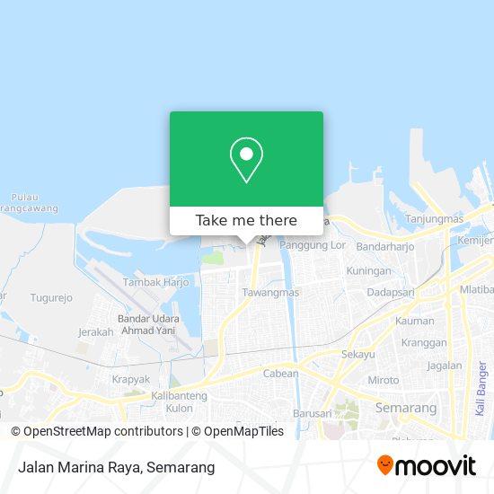 Jalan Marina Raya map