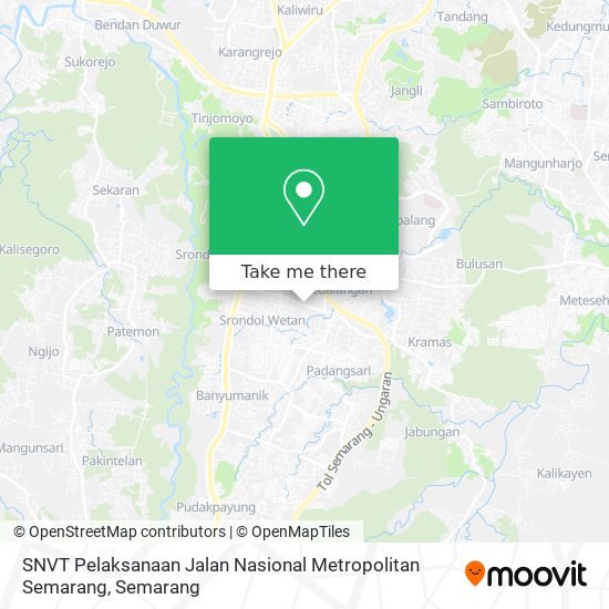 SNVT Pelaksanaan Jalan Nasional Metropolitan Semarang map