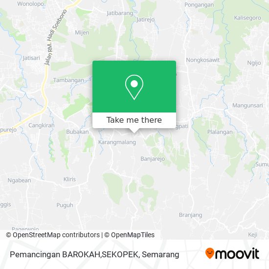 Pemancingan BAROKAH,SEKOPEK map