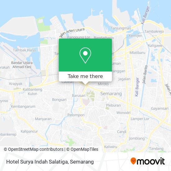 Hotel Surya Indah Salatiga map