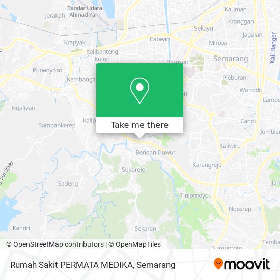 Rumah Sakit PERMATA MEDIKA map