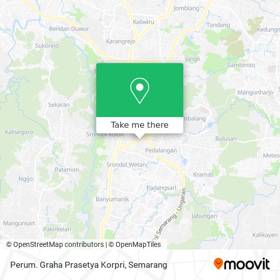 Perum. Graha Prasetya Korpri map