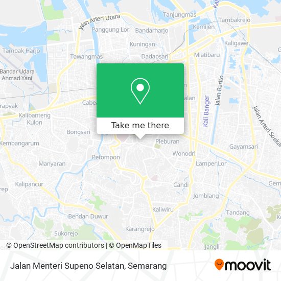 Jalan Menteri Supeno Selatan map