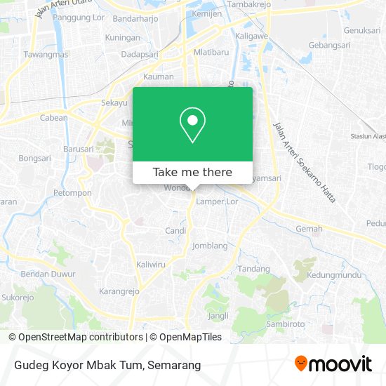 Gudeg Koyor Mbak Tum map