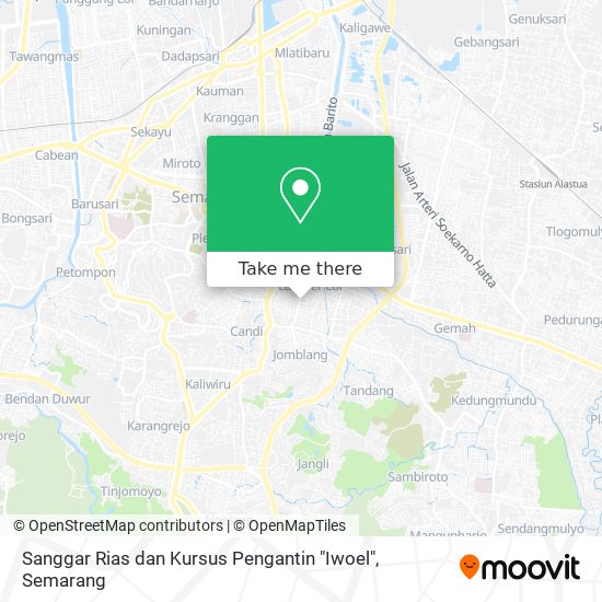 Sanggar Rias dan Kursus Pengantin "Iwoel" map