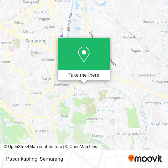 Pasar kapling map
