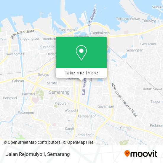 Jalan Rejomulyo I map
