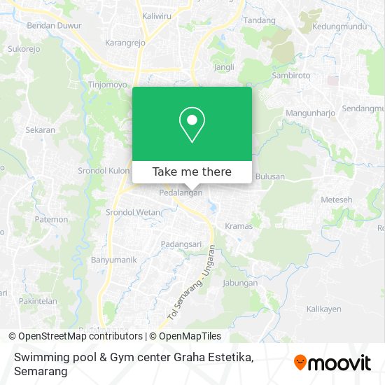 Swimming pool & Gym center Graha Estetika map