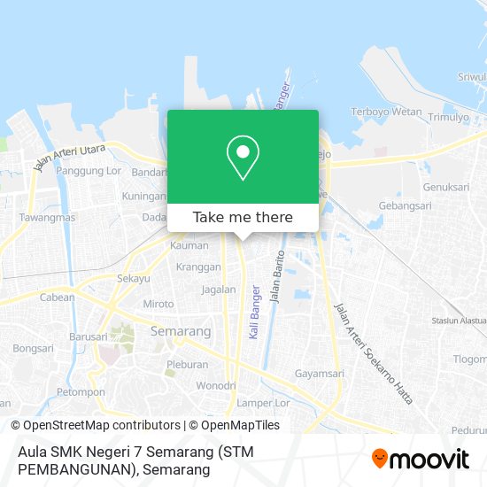 Aula SMK Negeri 7 Semarang (STM PEMBANGUNAN) map