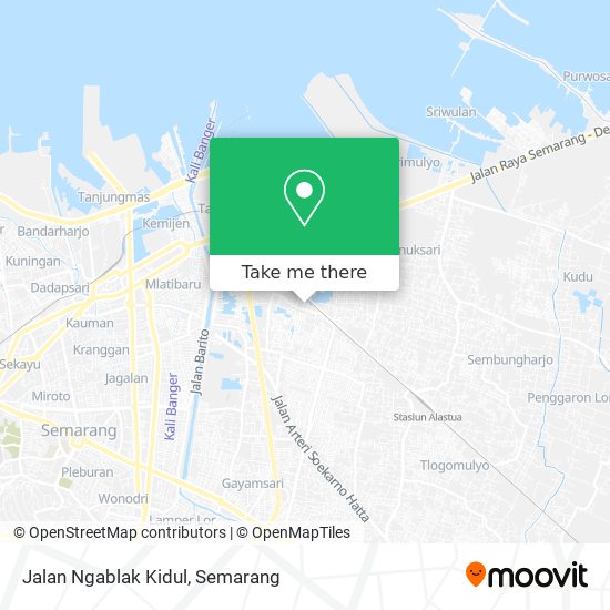 Jalan Ngablak Kidul map