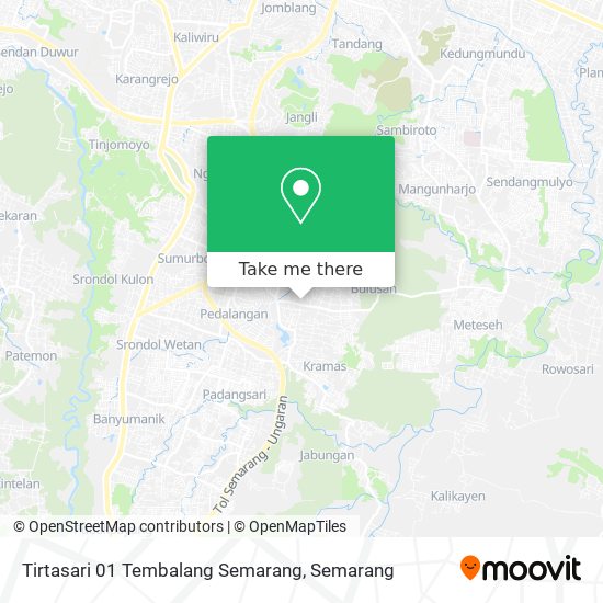 Tirtasari 01 Tembalang Semarang map