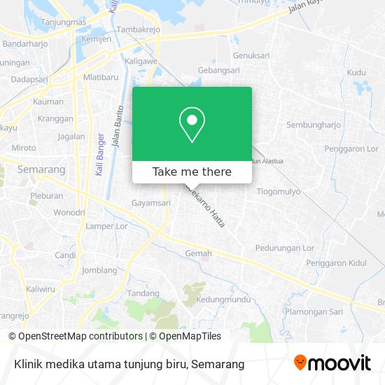 Klinik medika utama tunjung biru map