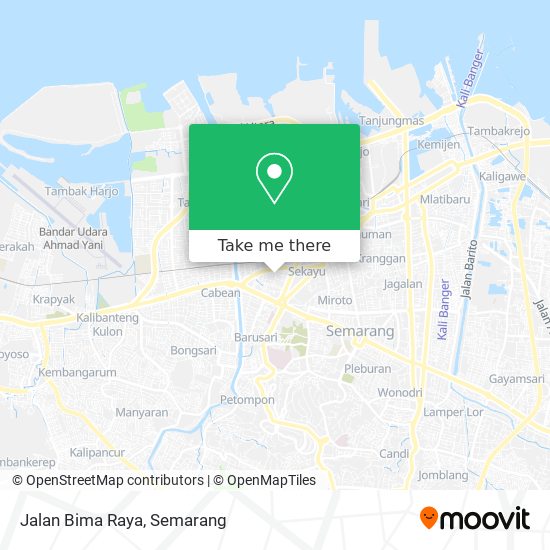 Jalan Bima Raya map