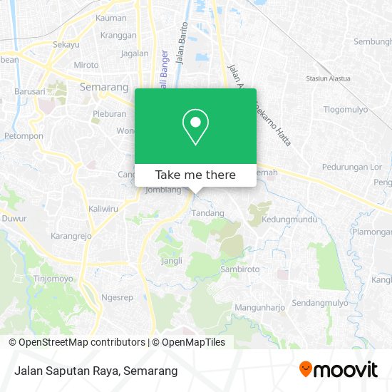 Jalan Saputan Raya map