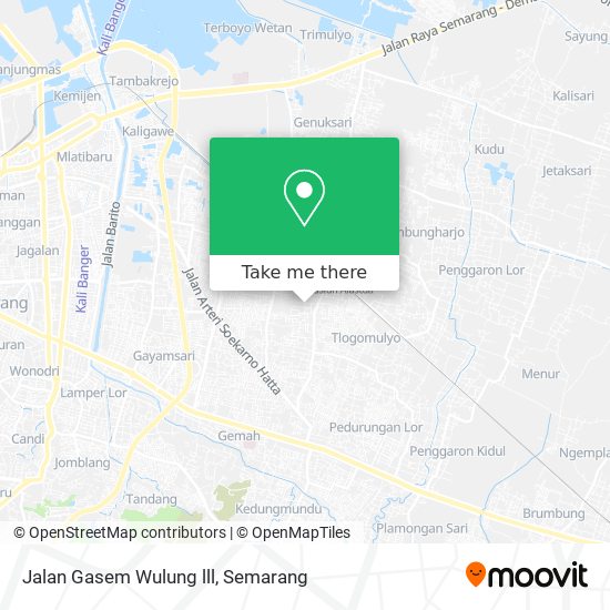 Jalan Gasem Wulung lll map