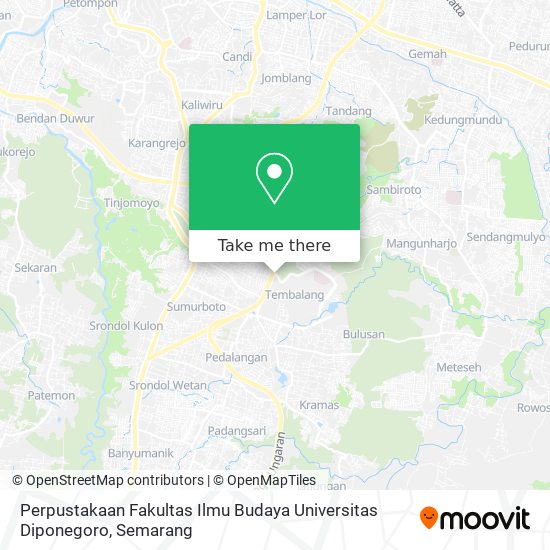 Perpustakaan Fakultas Ilmu Budaya Universitas Diponegoro map