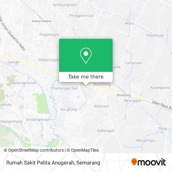 Rumah Sakit Pelita Anugerah map