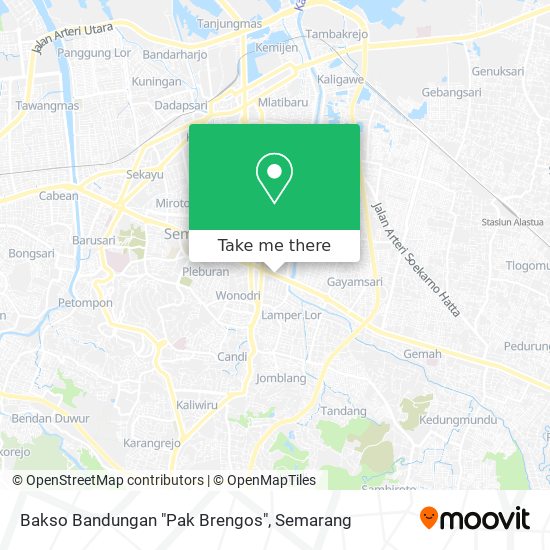Bakso Bandungan "Pak Brengos" map