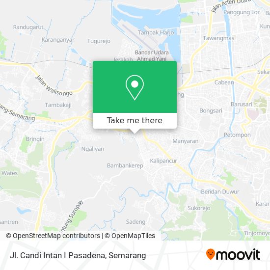 Jl. Candi Intan I Pasadena map