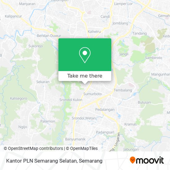 Kantor PLN Semarang Selatan map