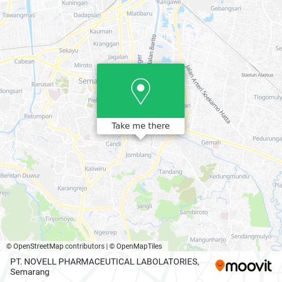 PT. NOVELL PHARMACEUTICAL LABOLATORIES map
