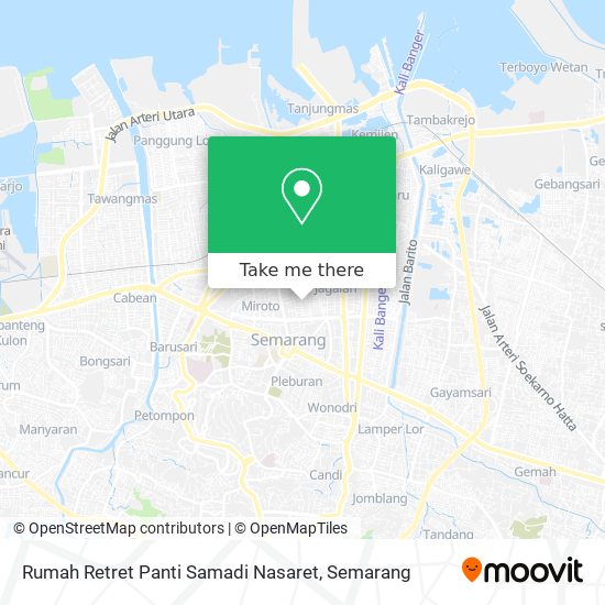 Rumah Retret Panti Samadi Nasaret map