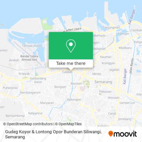 Gudeg Koyor & Lontong Opor Bunderan Siliwangi map