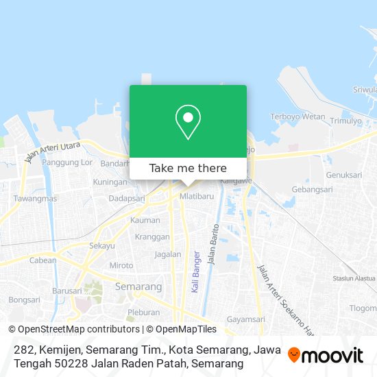 282, Kemijen, Semarang Tim., Kota Semarang, Jawa Tengah 50228 Jalan Raden Patah map