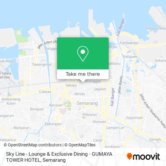 Sky Line - Lounge & Exclusive Dining - GUMAYA TOWER HOTEL map