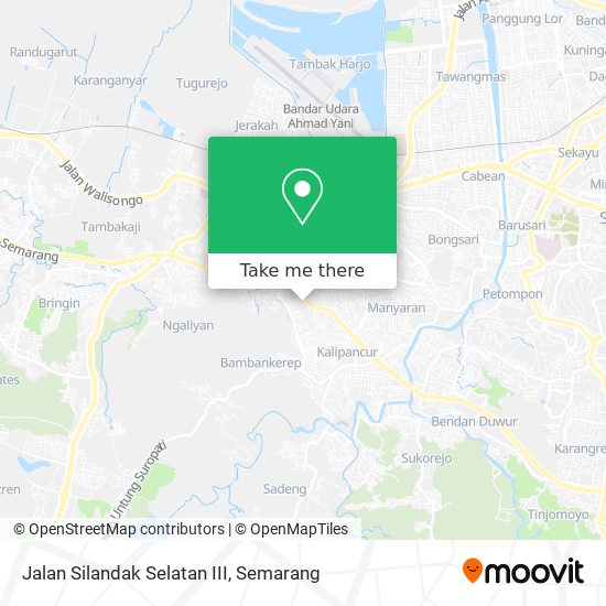 Jalan Silandak Selatan III map