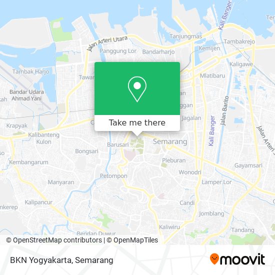 BKN Yogyakarta map