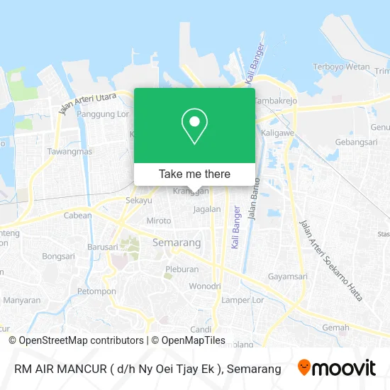 RM AIR MANCUR ( d / h Ny Oei Tjay Ek ) map