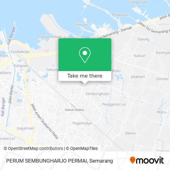 PERUM SEMBUNGHARJO PERMAI map