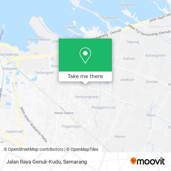 Jalan Raya Genuk-Kudu map