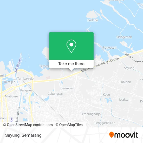 Sayung map