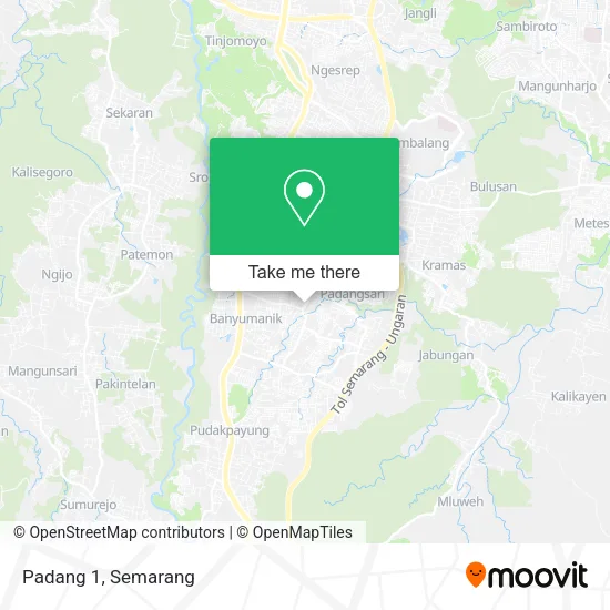 Padang 1 map