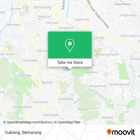 Gabeng map