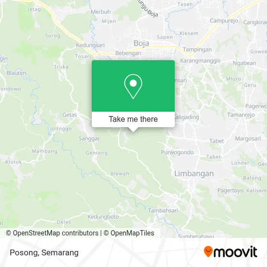 Posong map
