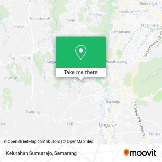 Kelurahan Sumurrejo map