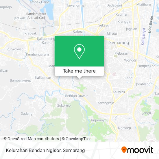 Kelurahan Bendan Ngisor map