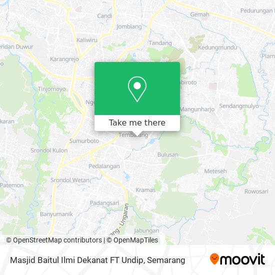Masjid Baitul Ilmi Dekanat FT Undip map
