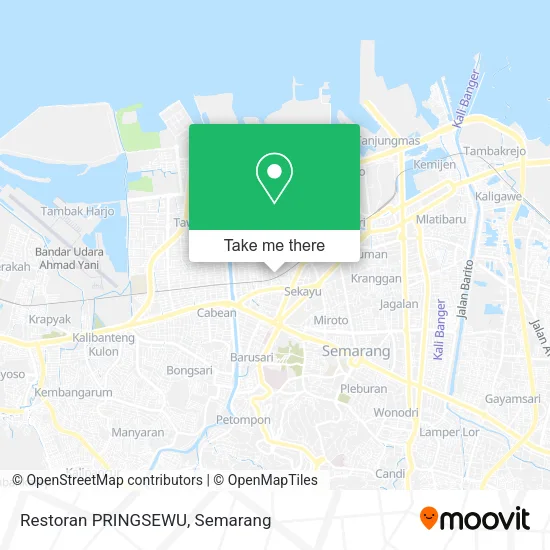 Restoran PRINGSEWU map