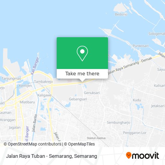 Jalan Raya Tuban - Semarang map