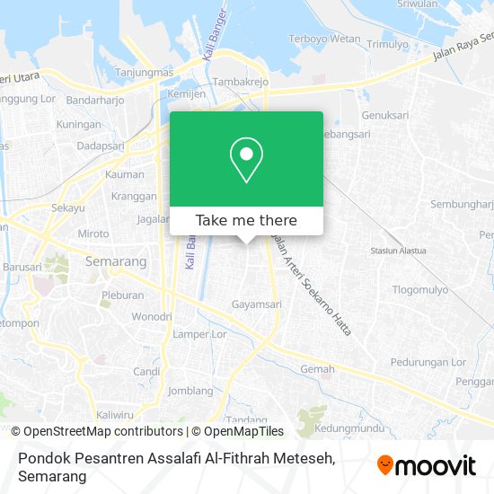 Pondok Pesantren Assalafi Al-Fithrah Meteseh map