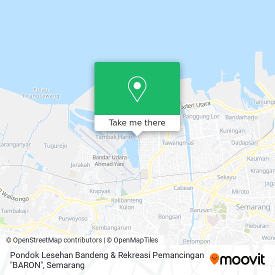 Pondok Lesehan Bandeng & Rekreasi Pemancingan "BARON" map